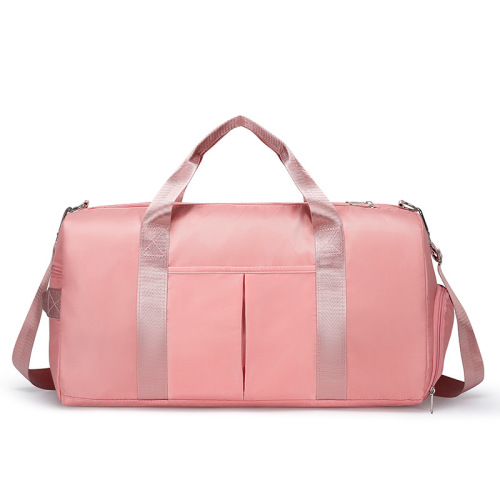 Foldable travel bag wholesale, foldable hand-held yoga swimming fitness bag for women, short-distance travel, take-off sports bag
