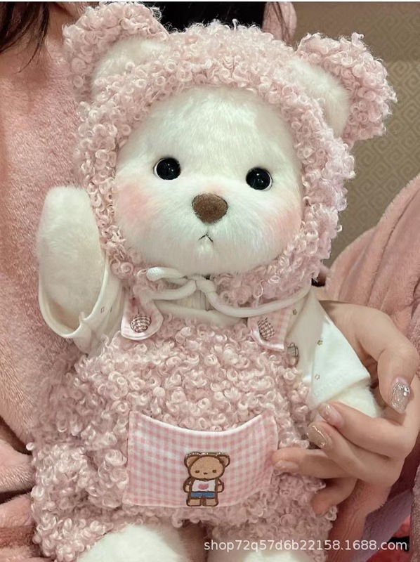 メーカー既製関節手作りクマぬいぐるみ人形中型ベビー服関節クマおもちゃ|undefined