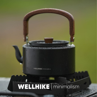 1.3L Large Capacity Kettle Camping Portable Large Capacity Aluminum Alloy Open Flame Tea Igt Kettle Teapot