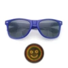 Blue frame gray film [smiling face]