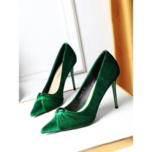 R 12759 Fashion Evening High Heels Bow ������߸�Ь ����