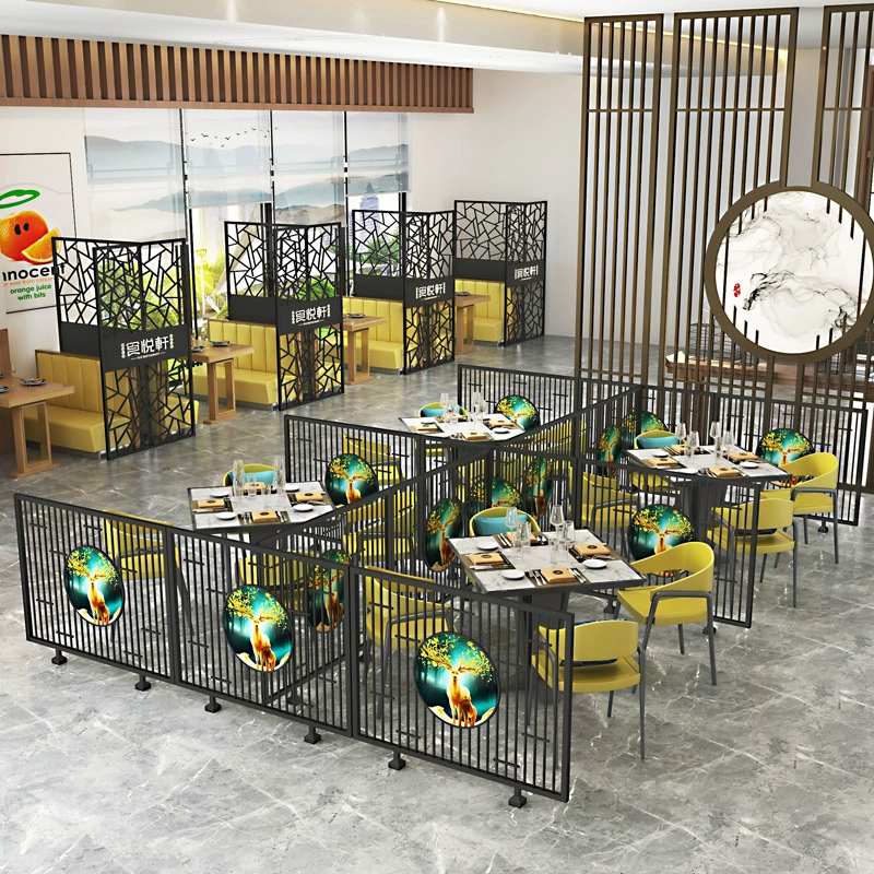 Кованая перегородка для ресторана забор из колючей проволоки потолочный декор офисной стены сетки полый экран кресла промышленный экран