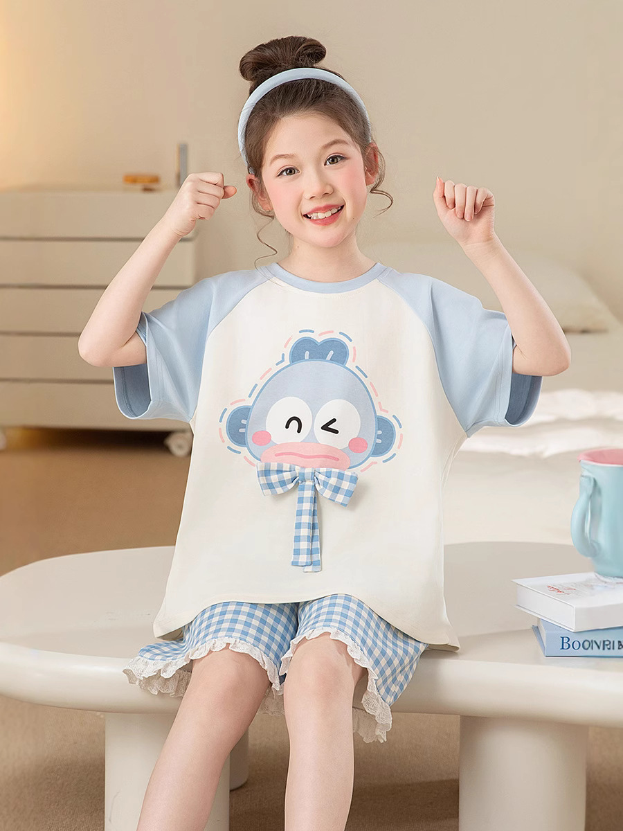 Cotton children's summer pijama