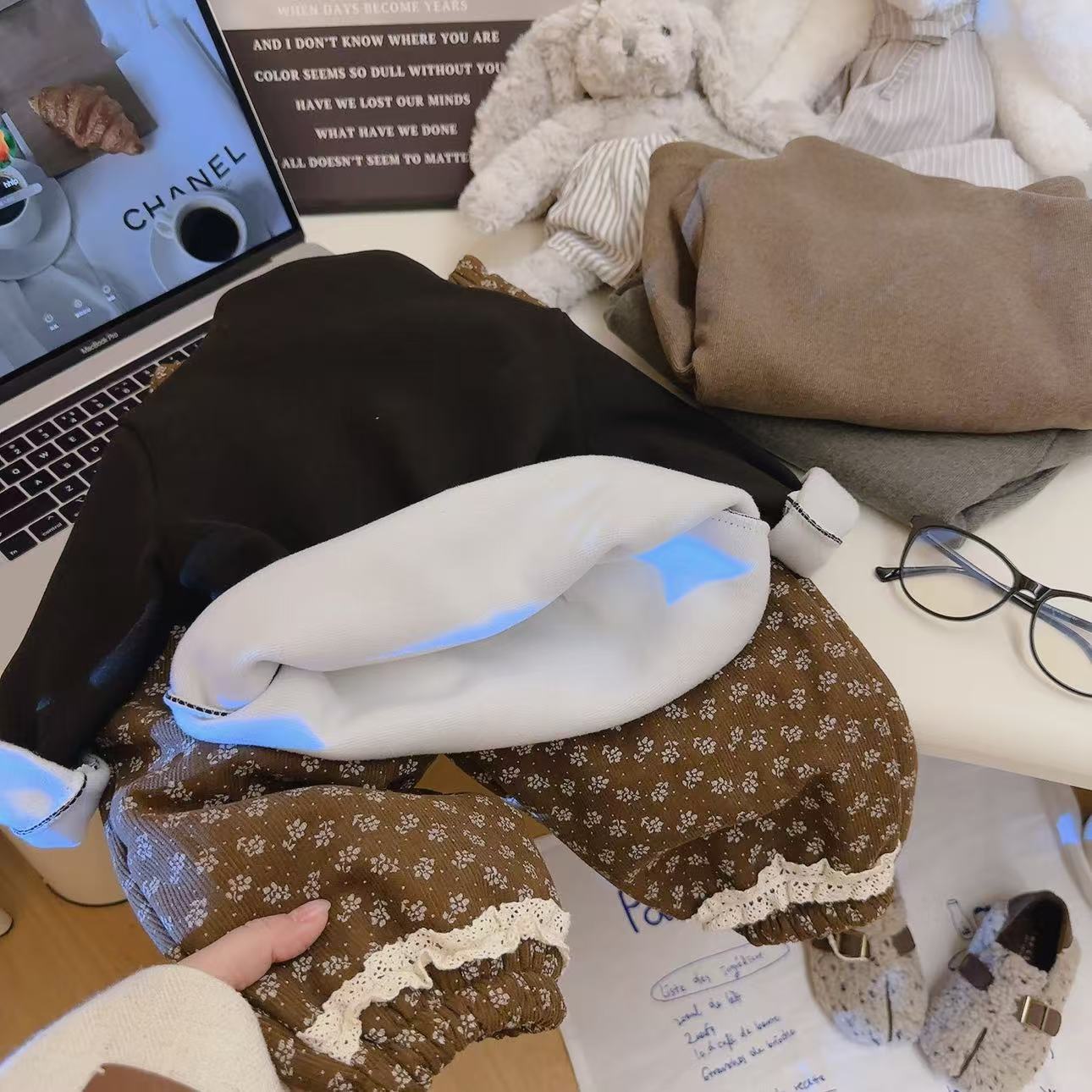 SLX-블랙 벨벳 일체형 칼라 베이스