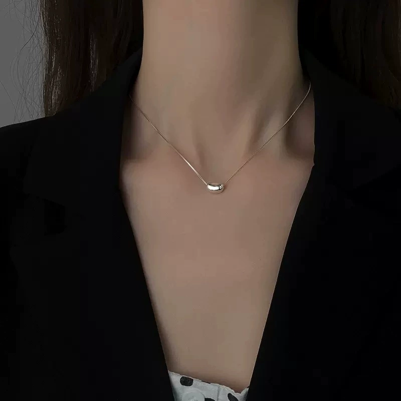 Ожерелье из акации, женщины, холодные ветры, ключицы цепи, очень простые, легкие, роскошные, нишевые дизайнерские украшения