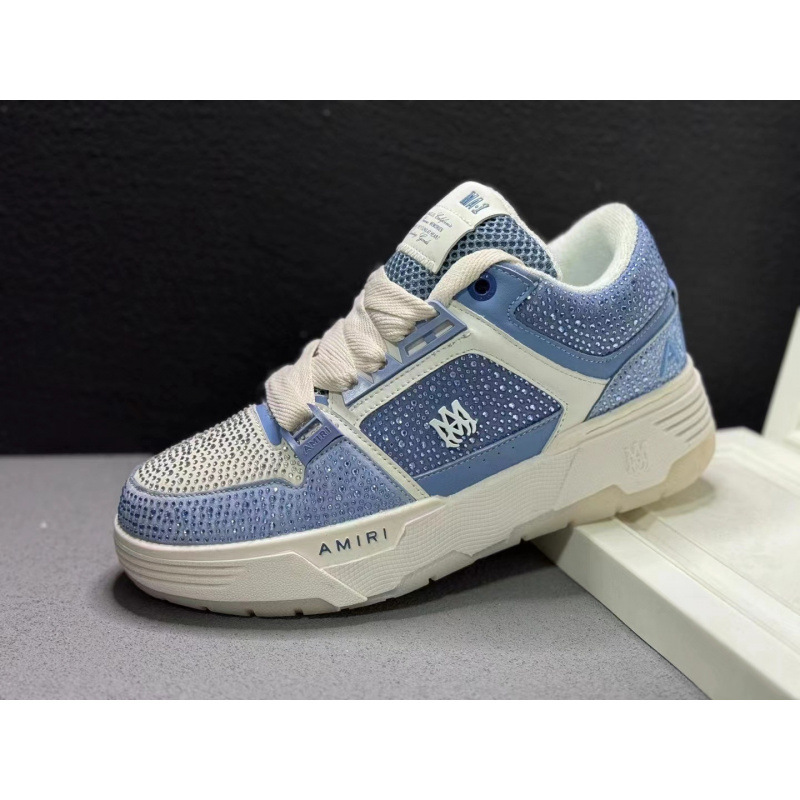 Nuevo AMIRI marca de moda para hombres y mujeres zapatos de skate de altura baja, zapatos deportivos casuales de suela gruesa, zapatos de moda de pareja image 22