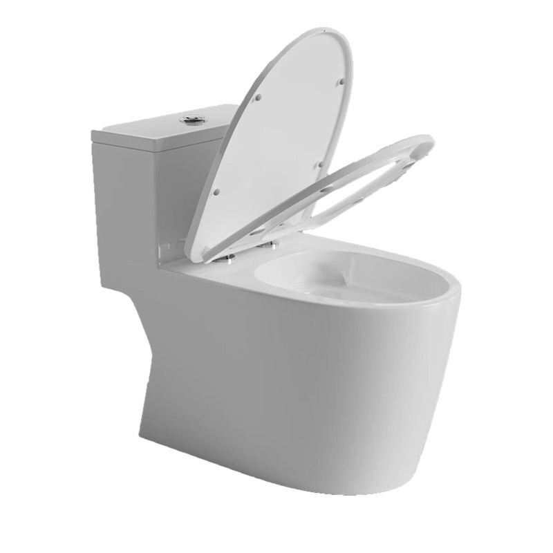 Fábrica al por mayor de cerámica sanitarios inodoro de una sola pieza Super sifón inodoro ingeniería Hotel Nuevo image 7