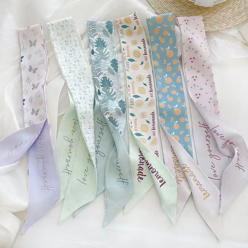 Mode Coton Impression Foulards De Soie display picture 3