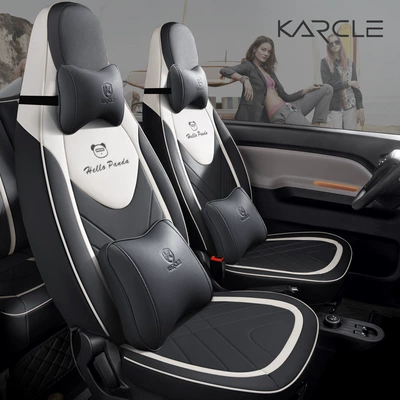 cushion universal all-inclusive seat — Seat cushion, seat cover - 20-23-sandwich-ink-black-zhenxuan-edition-55-points-in-the-rear-row