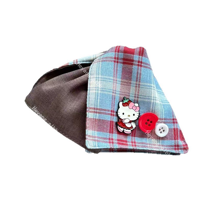 新款卡通条纹猫咪发夹抓夹时尚潮酷少女盘发夹百搭学生发卡发饰|undefined