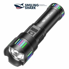 Outdoor high-power bright flashlight with long battery