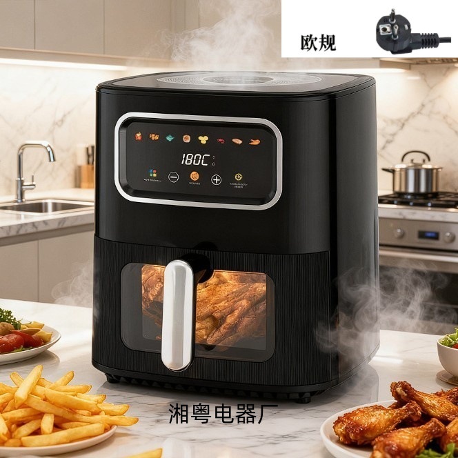 10L空气炸锅黑色可视英规(BS)220V