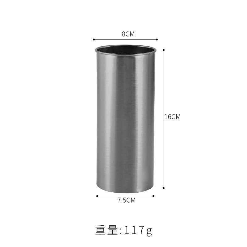 不锈钢签桶收纳盒烧烤签筒回收竹签筒筷子桶商用火锅串串竹签子桶|undefined