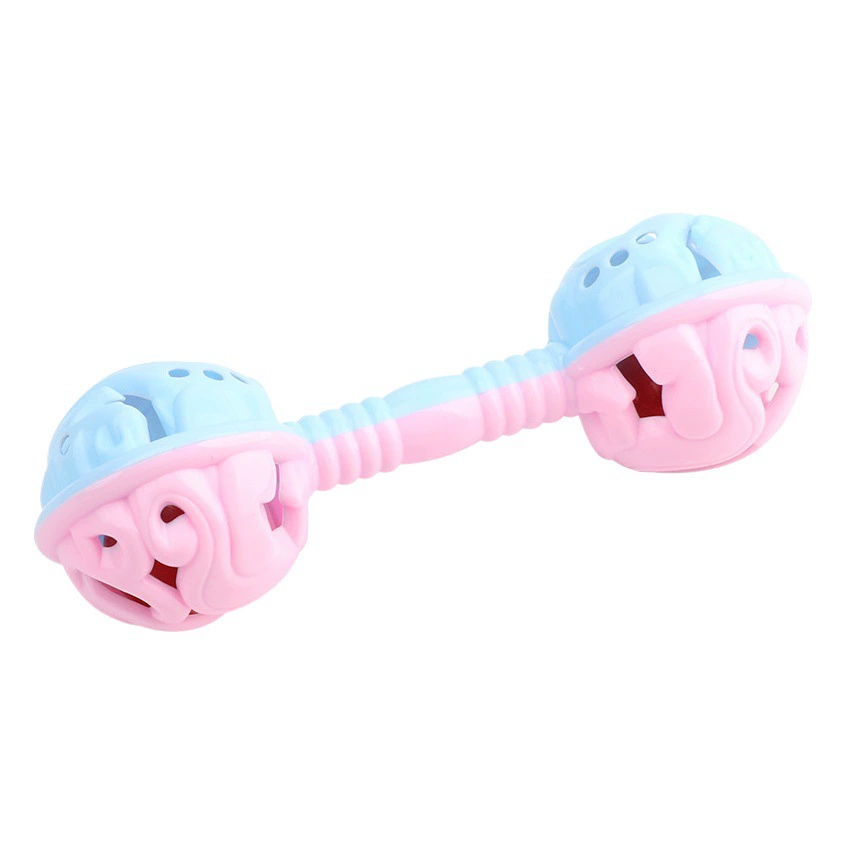 Трансграничная специальная для двуглавая забавная погремушка, детская игрушка, детская игрушка, хватающая игрушка, погремушка, подарки для класса раннего образования