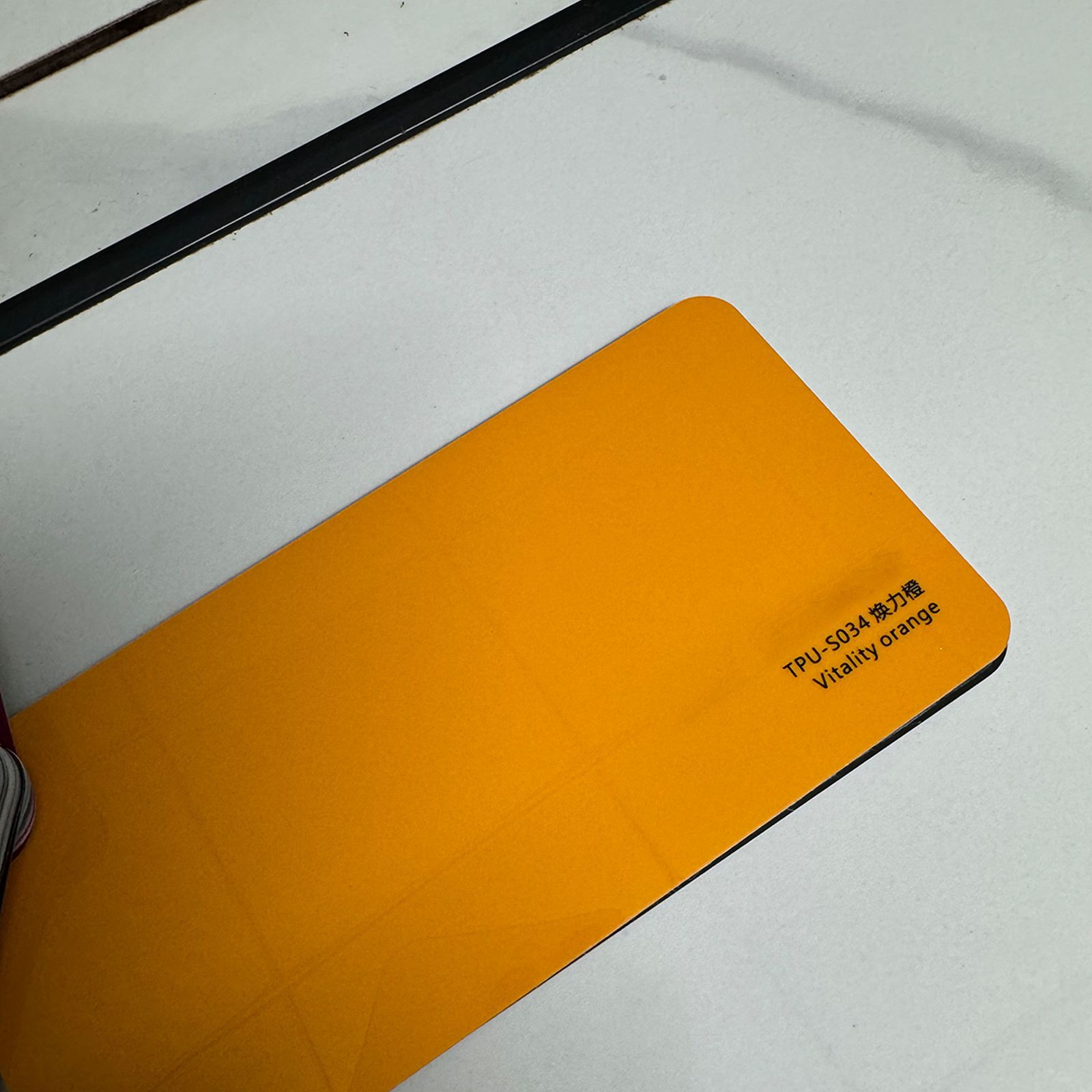Car paint protective film, Tesla Color Change Film Ice - tpu-vitality-orange-tesla-cybertruck-dedicated-car-cutting