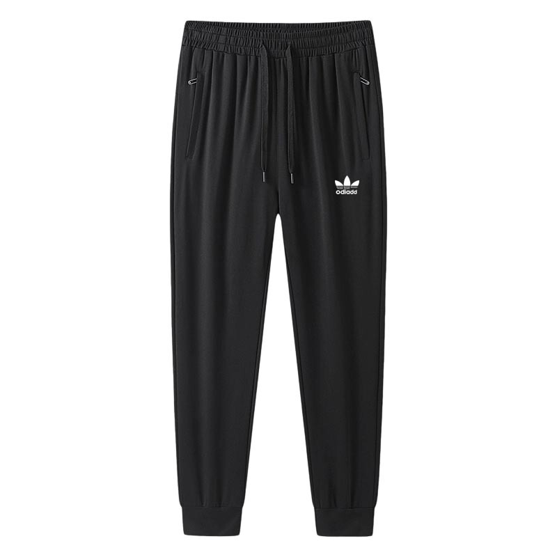 Cross-border clover embroidered casual pants for men, large size loose sports pants, men's drapey elastic straight-leg pants Cross-border clover embroidered casual pants for men, large size loose sports pants, men's drapey elastic straight-leg pants