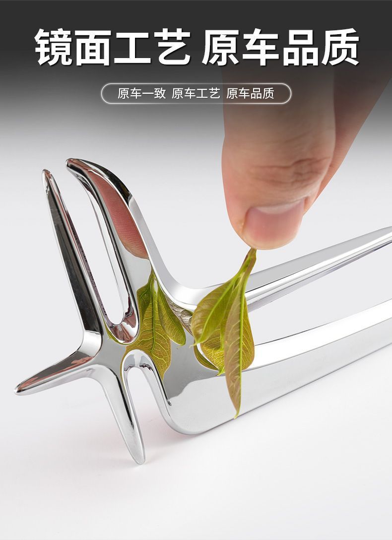 Angel Wings C-Class 260Lc200Le300Labs Electroplated Decorative Car Door Personalized Car Logo Modification Special Accessories