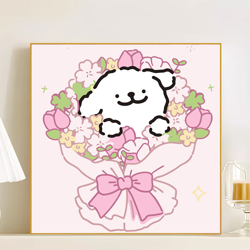 LL067 / 20*20CM（画笔+颜料+绷好内框）