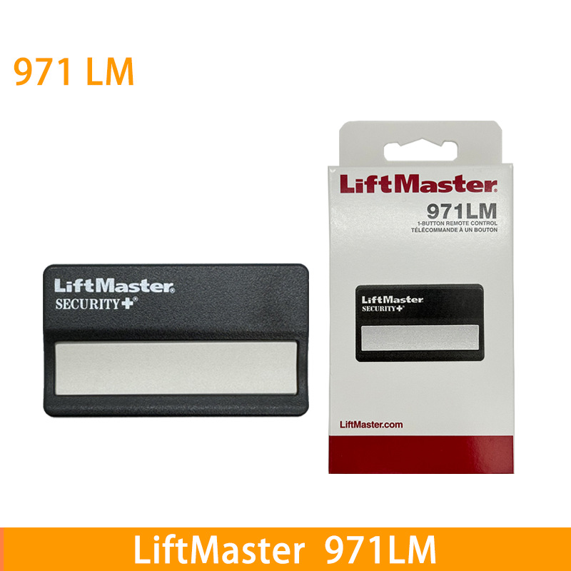 Liftmaster 971Lm Garage Door Opener 972Lm 390Mhz Red Orange Learning Button