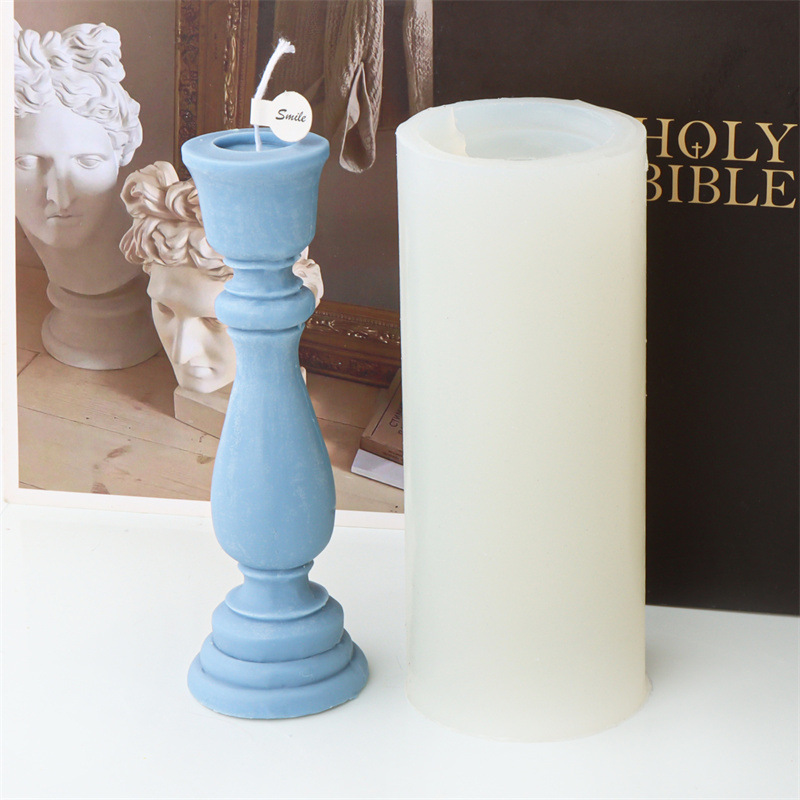 硅胶复古烛台造型蜡烛模具 (8).jpg