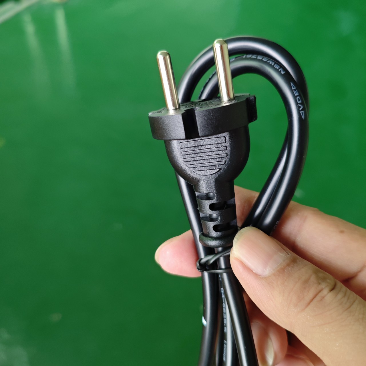 印尼SNI认证两插电源线家用电器加湿器榨汁机等两芯插头线
