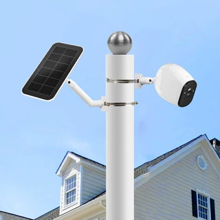 ring arlo blink eufycam不锈钢监控支架室外吊装壁装摄像头支架