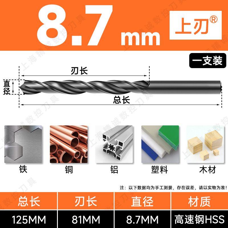藤野井ドリル ストレートハンドルツイストドリル ハイスハンド電動ドリル 3.2-4.2-5.2-6.8-10.5|undefined