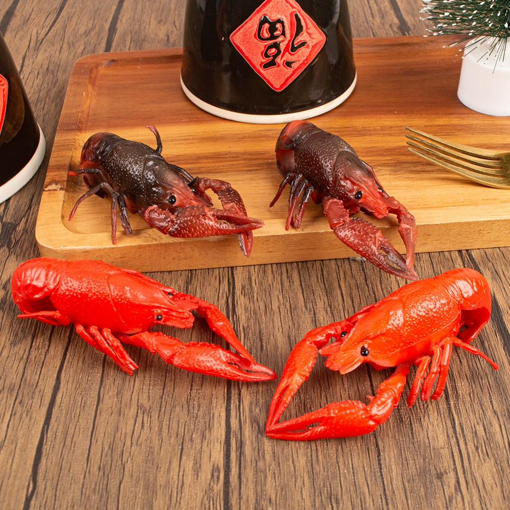 Модель раков Омар Фильм Реквизит для украшения Детская познавательная игрушка Стерео ПВХ Лобстер