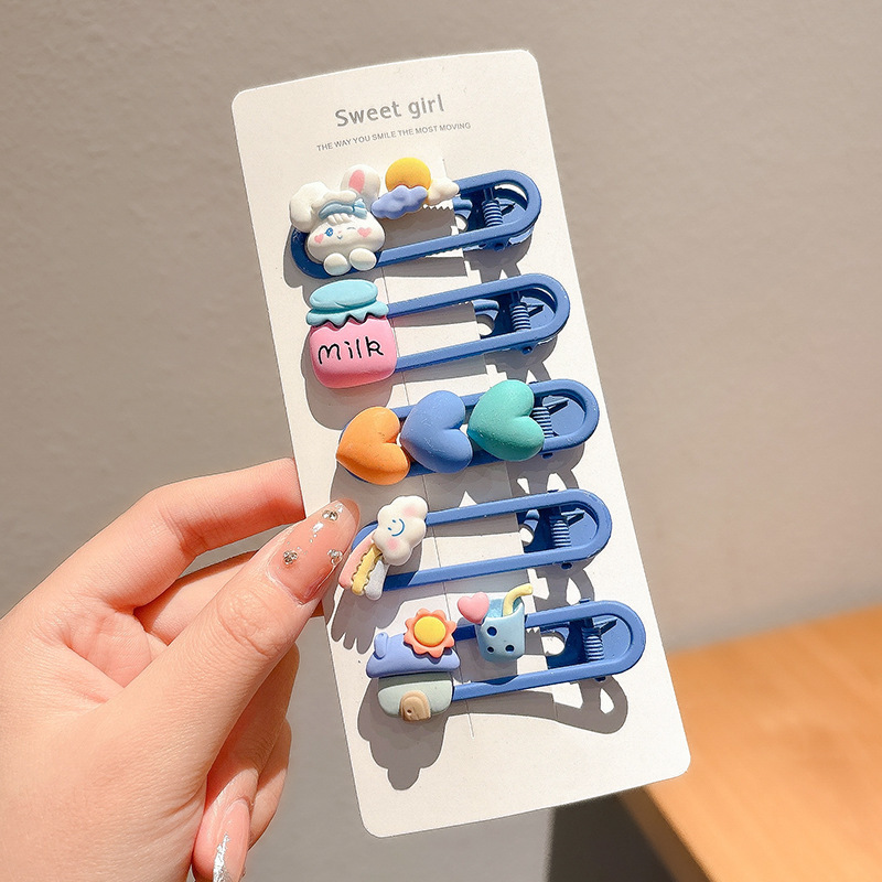 Horquilla para bebés, bolsa de tela completa, clip para cabello para bebés, no daña el cabello, niños, niñas, horquillas, lindos accesorios para el cabello, sombreros