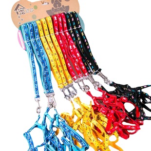 Cross-border cat leash pet chest strap cat leash dog leash dog leash dog leash chest back pet supplies wholesale