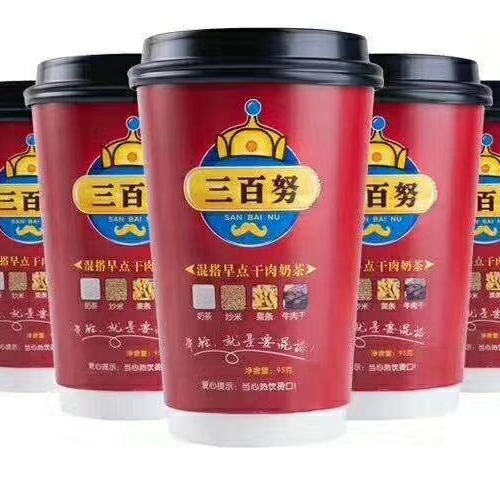 Inner Mongolia Specialty Mongolian Pearl Cup Milk Tea Fried Rice Snacks in Various Flavors