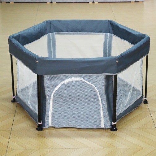 Children's Play Fence Baby Home Installation-Free Foldable Infant Indoor and Outdoor Floor Protection Anti-Turnover Fence