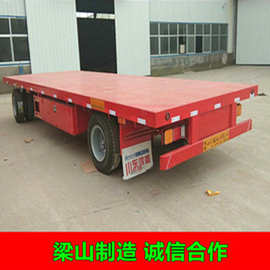 二轴房车底盘 全挂式底盘  滚珠转盘拖车 鸿盛产品图片