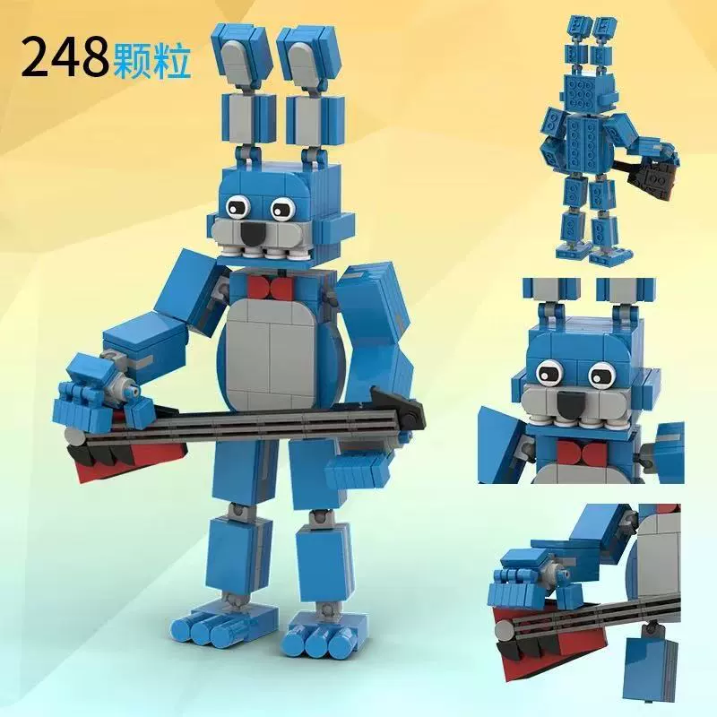 Набор строительных блоков (Lego) — творческие минифигурки, 136–492 деталей, ручная сборка