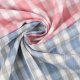 160gTR Plaid Fabric Spring and Summer Women Shirt Fashion JK Uniform Suit dress Children's Clothing Cloth