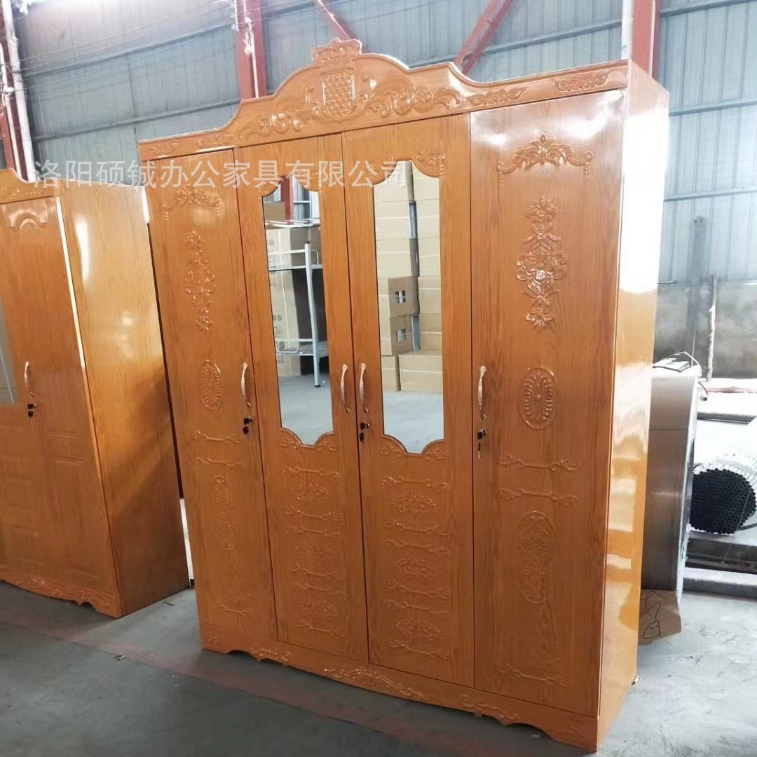 Armario de acero prensado para comercio exterior, armario de acero grabado, armario de hierro, armario para guardar ropa de cama, armario de almacenamiento con diseños impresos, más adecuado para uso doméstico. image 22