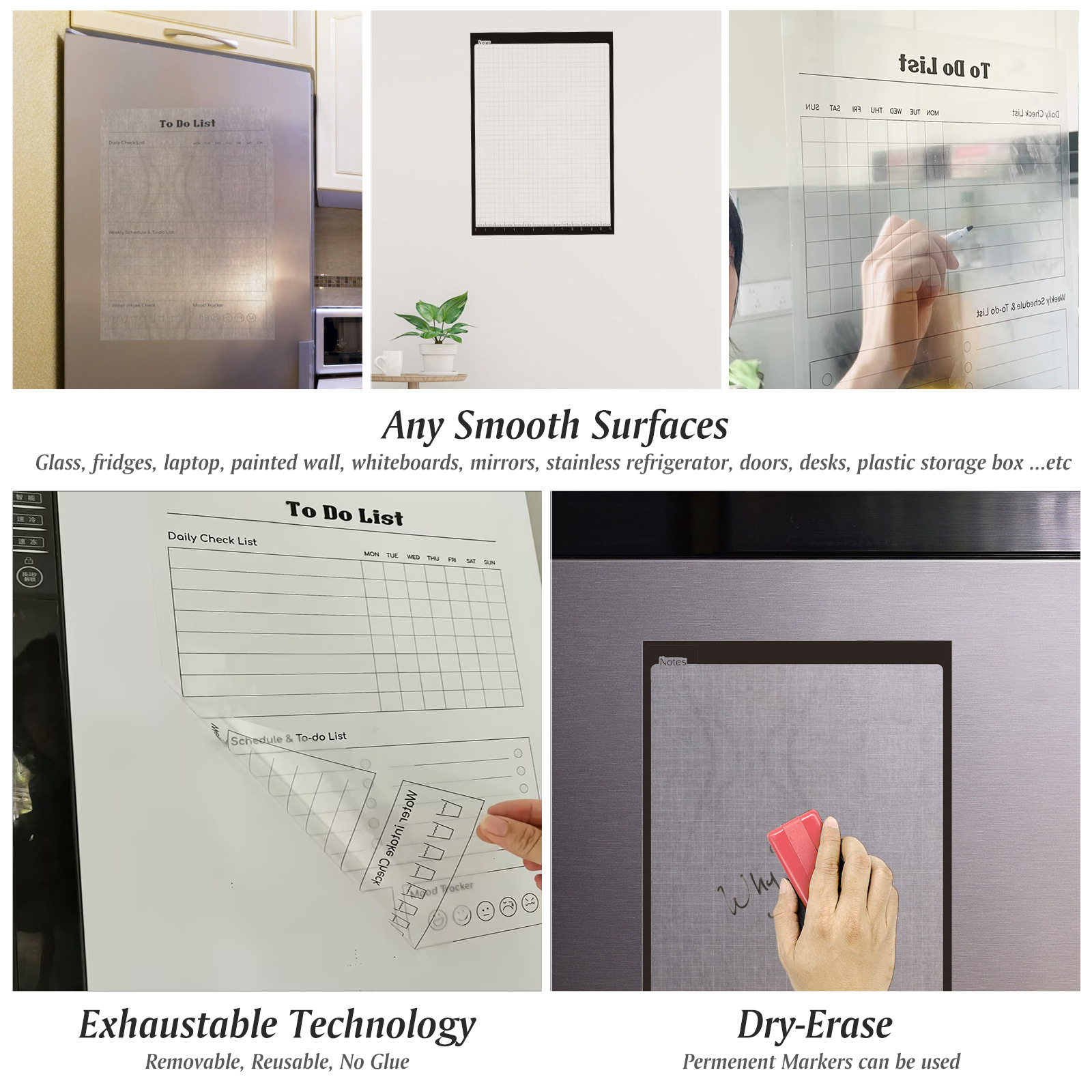 Transparent Writable Planner Set Image 4
