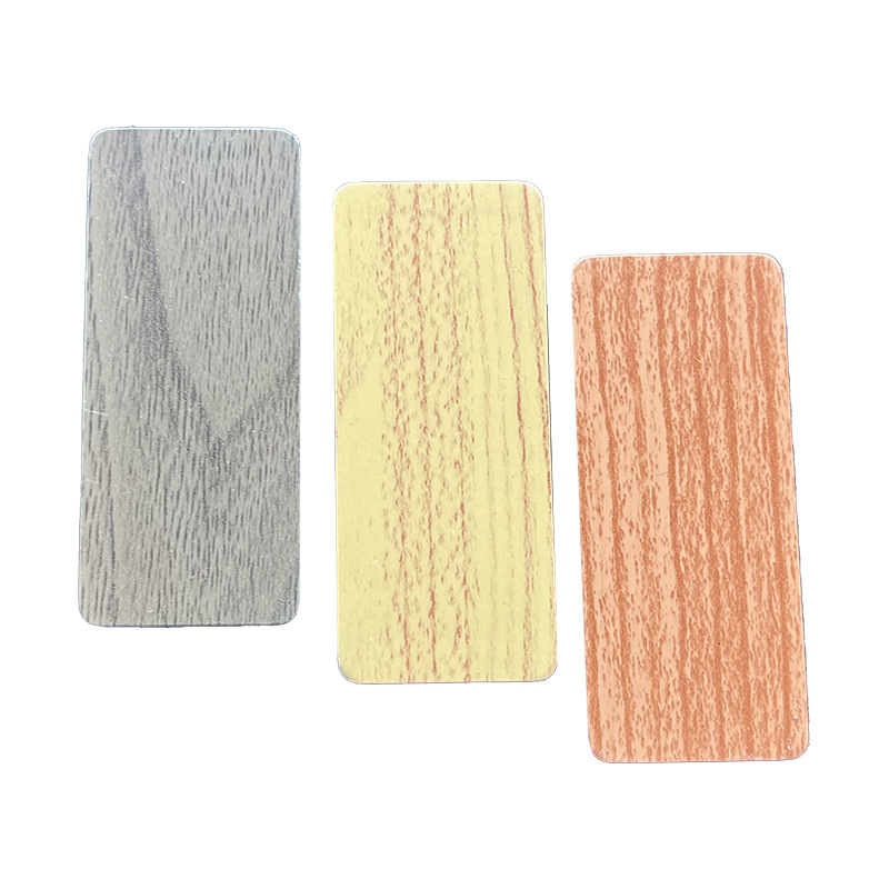 Tablero compuesto de aluminio y plástico de grano de madera al por mayor Tablero de plástico de aluminio 3MM4MM