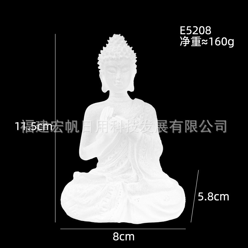 樹脂工芸品クリエイティブ仏像装飾品ホームリビングルーム彫刻仏像玄関床置き装飾品工場直販|undefined