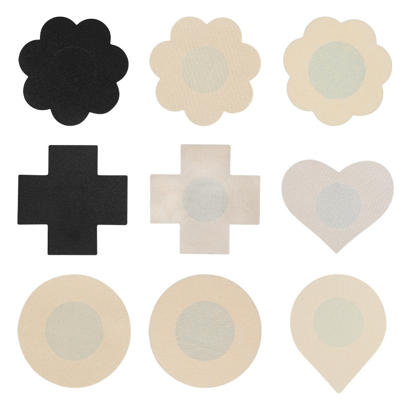 Cross-border Seamless Bra Pads, Stylish Design—Anti-Chafing, Disposable Beach Wear, Invisible Nipple Covers to Prevent Exposure