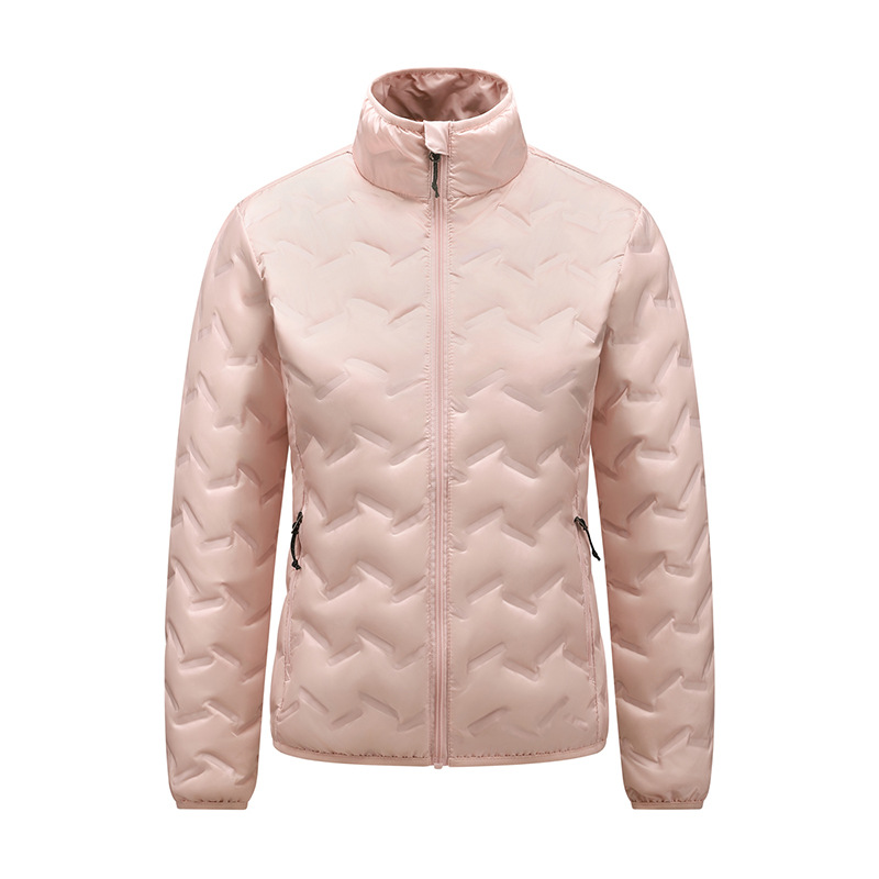 Transfronterizo ultraligero chaqueta de plumón de costilla hombre corto otoño / invierno 2025 nuevo abrigo de plumón de cuello caliente comercio exterior