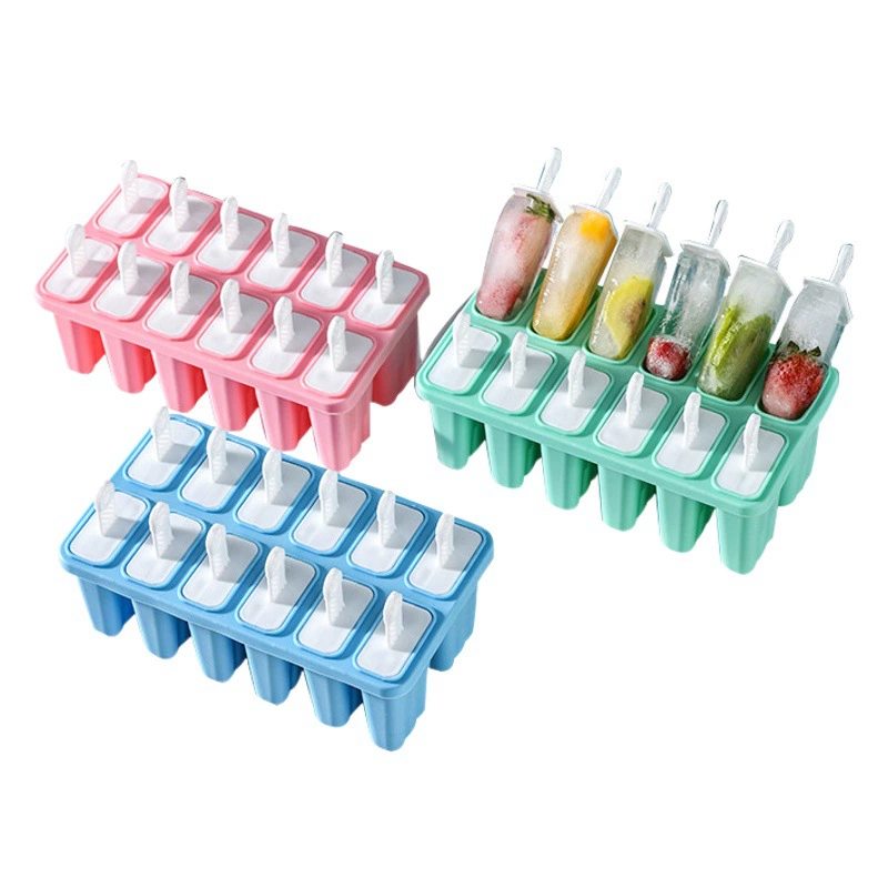 Пищевая силиконовая ледяная форма ледяной решетки Amazon горячие продажи с ручкой