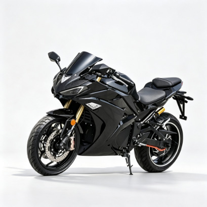 Cross-border foreign trade wholesale Big Python R3 replica racing electric motorcycle, high-power 5000W 72V motorbike for delivery riding