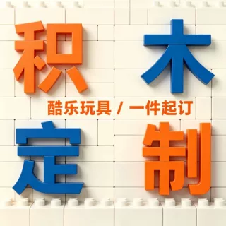 积木定制厂家专业生产定制积木MOC积木玩具DIY拼装小颗粒拼插礼品