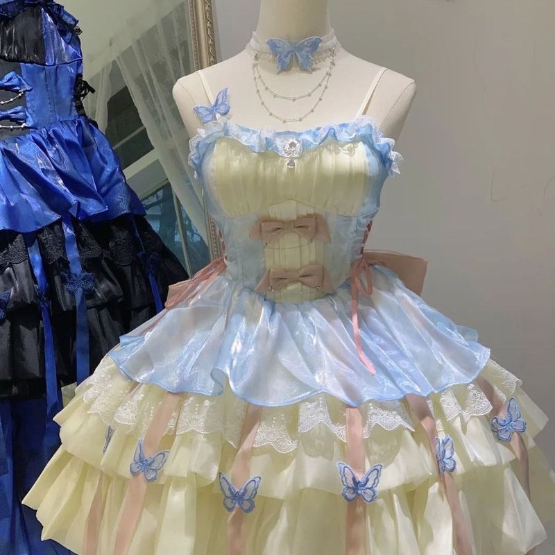 2025年新作の小さなドレスは、プリンセスのスーパーフェアリーの誕生日、大人のギフトのサスペンダーチュチュスカートとして日常に着用できます。|undefined