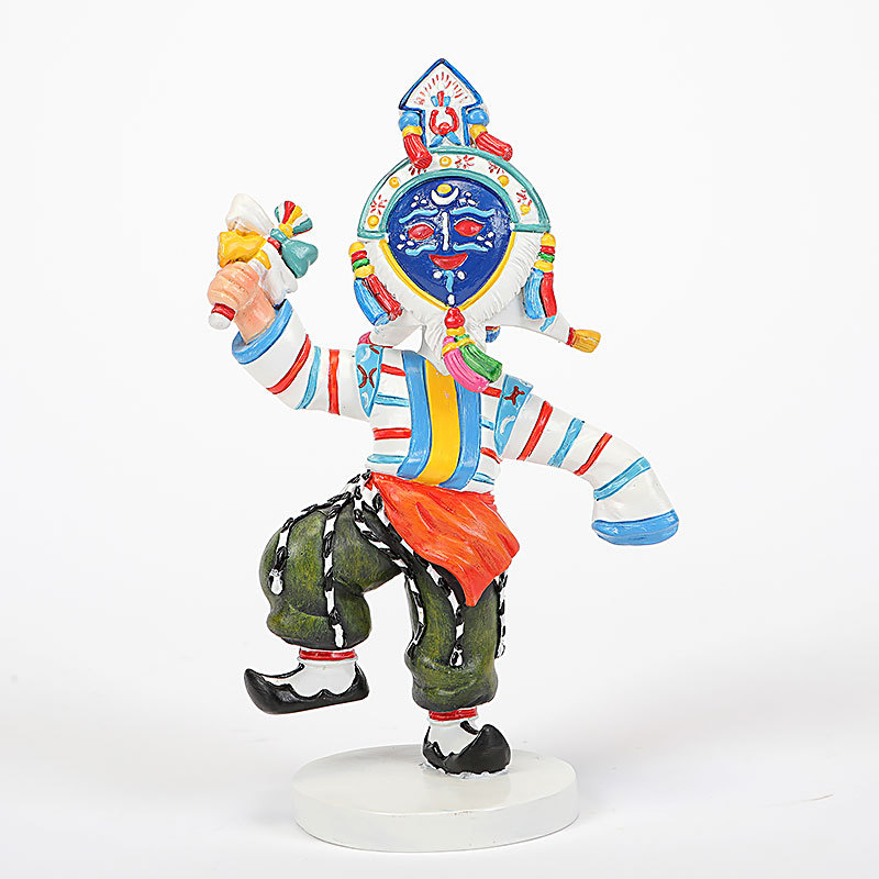Boutique Xizanga ópera sacudiendo la cabeza muñeca hecha a mano muñeca decoración del hogar accesorios del coche Xizango nacional característico recuerdo