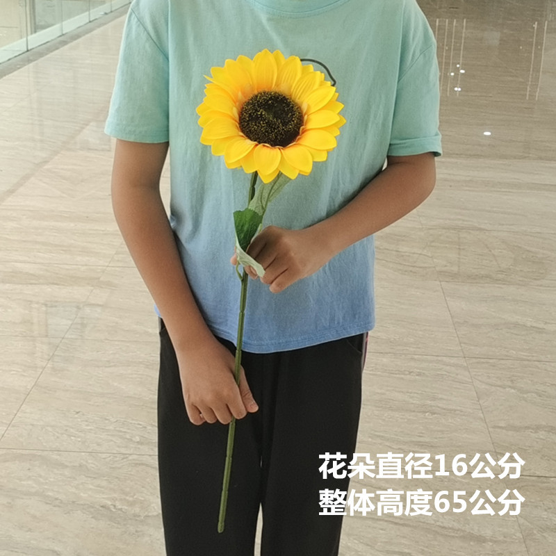 Reunión deportiva, actividades estudiantiles, baile, flores falsas coloridas, flores de plástico, flores de seda, baile, accesorios, ramo de simulación