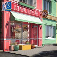 水果糖果展示柜带灯糖果柜加工糖果店中岛柜零食柜喜糖果 展示架