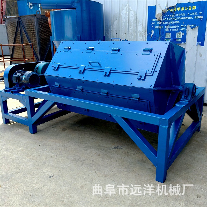 干料研磨除锈机  铁件镀锌件六角滚筒抛光机打磨抛光除锈机