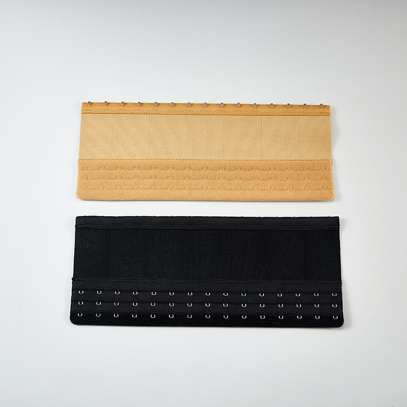 鬆緊彈力三排十五扣束身衣彈力加長扣產後收腹塑身衣延長扣美體衣